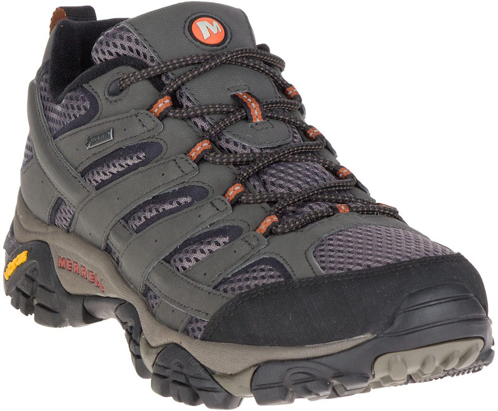 Buty Trekkingowe Merrell Męskie Szare - Moab 2 Gore-Tex® - 623854-NCT